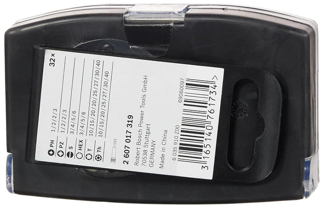 Bosch Professional Screwdriver Bit Set — 32 Pieces