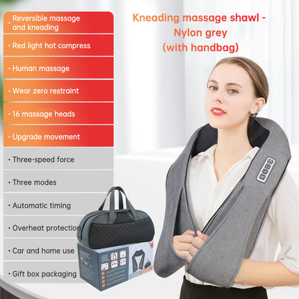 SKG Cervical Spine Massage Shawl | Electric Kneading Back & Waist Massager