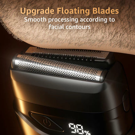 TitanTrim Mini Shaver | 2-in-1 Waterproof Electric Foil Shaver & Trimmer