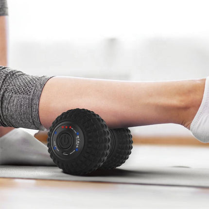 Peanut Electric Vibrating Massage Roller | Rechargeable Myofascial Release Ball for Muscle Recovery