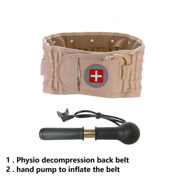 Lumbar Spinal Air Decompression Back Belt | Inflatable Waist Traction Support