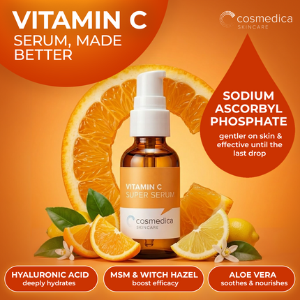 Cosmedica Vitamin C Serum with Hyaluronic Acid