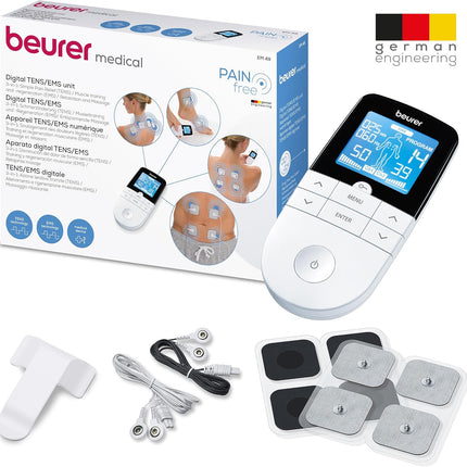 Beurer EM 49 Digital TENS EMS Device — 3-in-1 Pain Relief