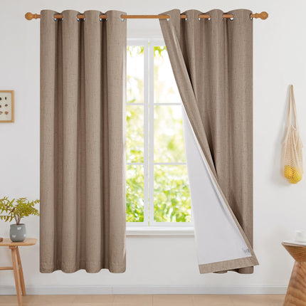 Blackout Thermal Insulated Curtains, 2 Panels