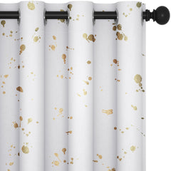 Thermal Blackout Curtains, Noise-Reducing, 2 Panels