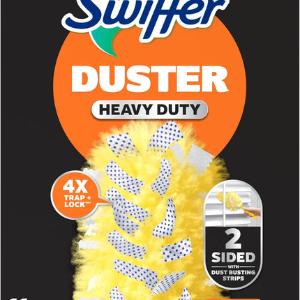 Swiffer Dusters Heavy Duty Multi-Surface Duster Refills for Cleaning, Unscented, 11 Count