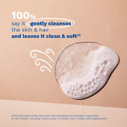 Mustela Gentle Cleansing Gel - Baby Wash for Delicate Skin and Hair - Newborn-Safe Cleanser - Made with with Natural Avocado Perseose - 1 or 2-Pack - Various Sizes