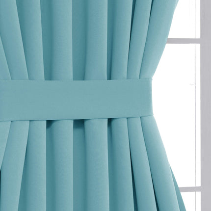 Thermal Insulated Blackout Drapes, 52x108 Inch, 2 Panels