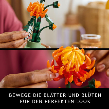 LEGO Botanicals Chrysanthemum 10368 — Flower Set