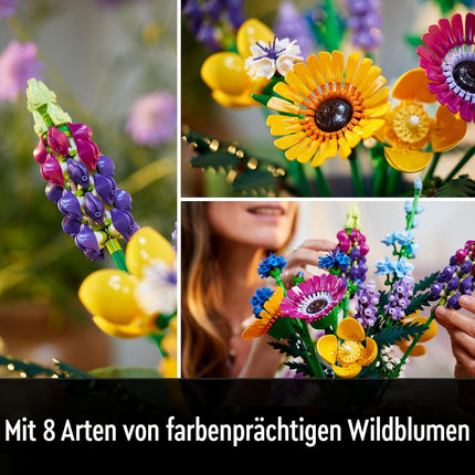 LEGO Botanicals Wildflower Bouquet 10313 — 16 Stems