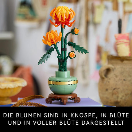LEGO Botanicals Chrysanthemum 10368 — Flower Set