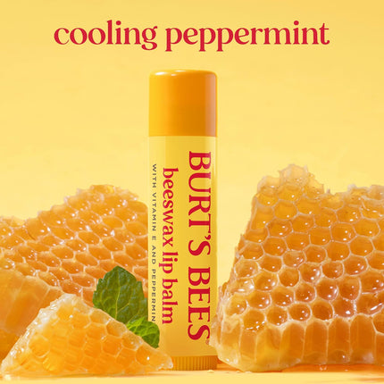 Burt's Bees 100% Natural Moisturizing Lip Balm (Original Beeswax)