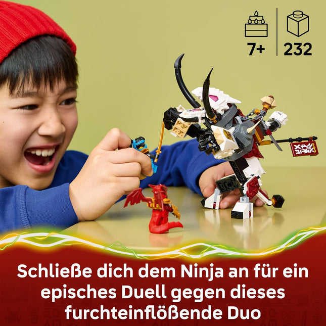 LEGO Ninjago Zilvar on his Dragon Grimtak 71863