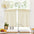 Natural Farmhouse Cafe Tier Curtains, 2 Panels