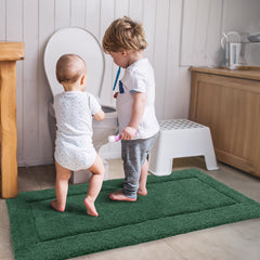 Quick Dry Plush Bathroom Rug