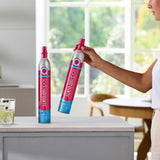 SodaStream Quick Connect CO2 Cylinder — Pink, 60L Reserve
