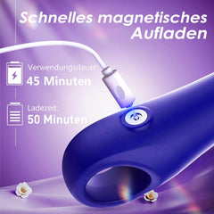 Dildo Vibrator — 10 Modes, G-Spot, Clitoris & Pelvic Floor Trainer, Quiet