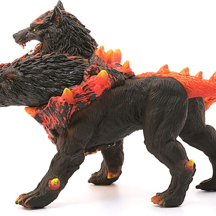 Schleich Hellhound double head profile