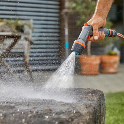 Gardena Comfort Multi Cleaning Nozzle — 4 Spray Patterns, Frost Protection