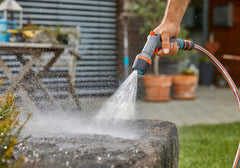 Gardena Comfort Multi Cleaning Nozzle — 4 Spray Patterns, Frost Protection