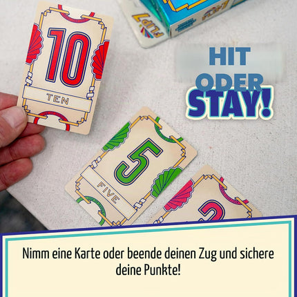 Card Game Family Strategy Game 2-6 Players Age 8+ by Flip 7