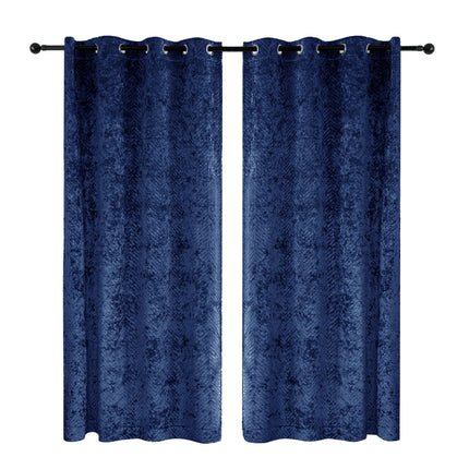 Double Layer Velvet Door Curtain, 100% Blackout, 1 Panel