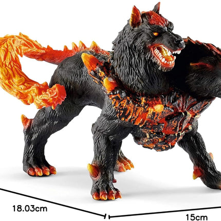 Schleich Eldrador Creatures – Hellhound Action Figure (Unused, No Box)