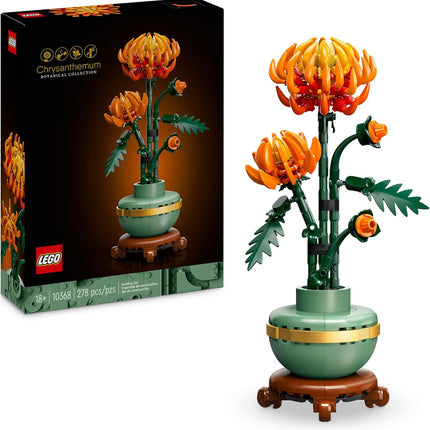 LEGO Botanicals Chrysanthemum 10368 — Flower Set