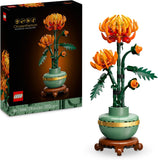 LEGO Botanicals Chrysanthemum 10368 — Artificial Flower Building Set