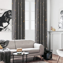 Thermal Blackout Curtains, Noise-Reducing, 2 Panels