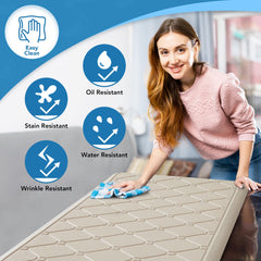 Cushioned Anti-Fatigue Kitchen Mat, 17x28 Inch, Grey