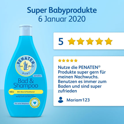 PENATEN mildes Bad und Shampoo, 400 ml