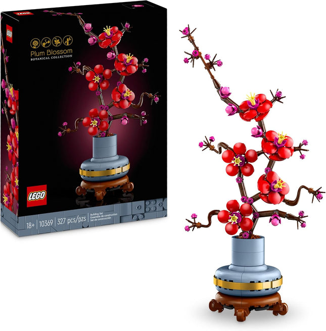 LEGO Icons Plum Blossom 10369 — Botany Flower Building Set