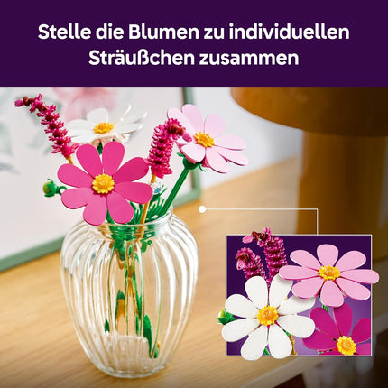 LEGO Botanicals Flower Bouquet — Cosmos & Grass Stems