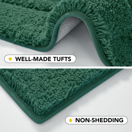 Quick Dry Plush Bathroom Rug