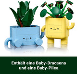 LEGO Botanicals 10349 Happy Plants — 2 Plants, Interchangeable Faces