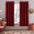 Blackout Thermal Insulated Curtains, 2 Panels