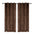 Double Layer Velvet Door Curtain, 100% Blackout, 1 Panel