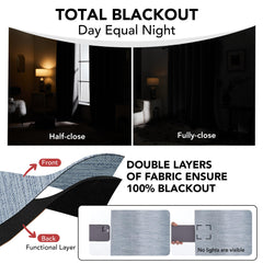 Noise Reducing Blackout Curtains
