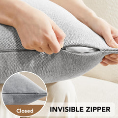 Saddle Brown Lumbar Pillow Covers, 2PCS