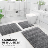 Quick Dry Plush Bathroom Rug