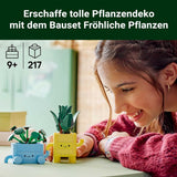 LEGO Botanicals 10349 Happy Plants — 2 Plants, Interchangeable Faces