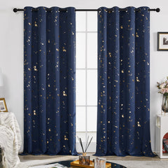 Thermal Blackout Curtains, Noise-Reducing, 2 Panels