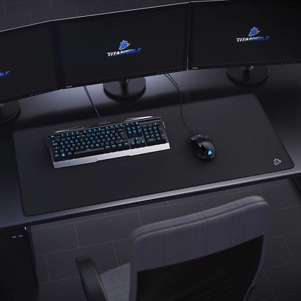 Titanwolf XXL Speed Gaming Mouse Pad — 900x400mm, Non-Slip