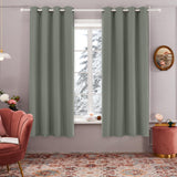 Blackout Thermal Insulated Curtains, 2 Panels