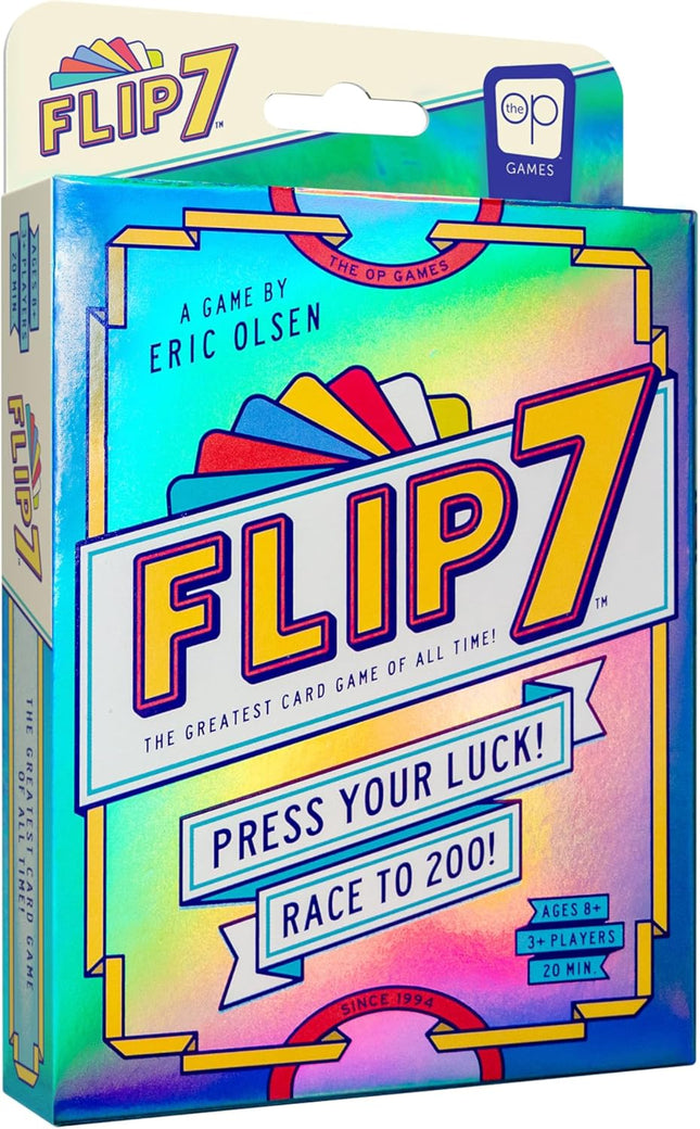 Card Game Family Strategy Game 2-6 Players Age 8+ by Flip 7