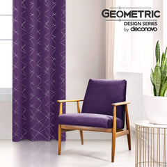 Geometric Blackout Curtains, 2 Panels