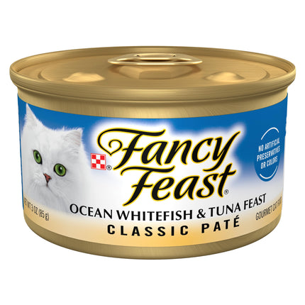 Purina Fancy Feast Gravy Lovers, Poultry & Beef Wet Cat Food, 3oz, 24-Pack