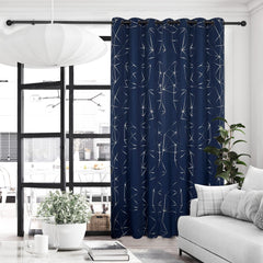 Geometric Blackout Curtains, 2 Panels