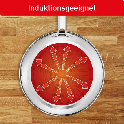 Tefal Duetto A704S3 Frying Pan Set — 20/24/28cm, Non-Stick